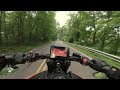 2024 KTM Duke 390 Quick Ride in Central Massachusetts POV
