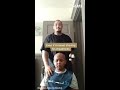 Dad shaves off dreads in solidarity with son with cancer ❤️ No greater love