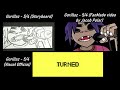 Gorillaz - 5/4 - (Animatic,Fanmade music video and visual official)