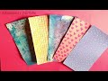 HOW TO MAKE PATTERN PAPER FOR JOURNAL | HOMEMADE PATTERN PAPERS ! HOMEMADE JOURNAL SUPPLIES