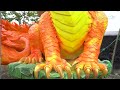 Transforming a Giant Baby Dragon: Watch the Magic of Painting Unfold!