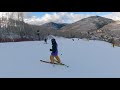 Skiing Vail Ski Resort Colorado Top to Bottom