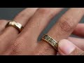 i turn hex nut into couple rings - learn to make jewelry
