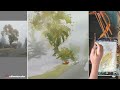 Eric Yi Lin X Craftamo Watercolor Brush Set - Unboxing, and unedited painting demo