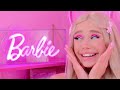 Wednesday vs Barbie ワンカラーハウスチャレンジ BaRaDa Gold Challenge