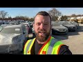 Buying DESTROYED Dodge Hellcats CHEAP At Salvage Auction!
