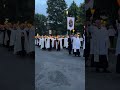 Thousands of people from all over the world answer Our Lady’s call and come in procession to Lourdes