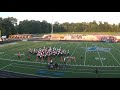 West Middlesex Big Red Marching Band at Lakeview Band Night
