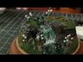Beautiful Forest Spirit Diorama - With Waterfall!