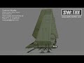 SWTHX: Tydirium Shuttle 3d Model  Turnaround