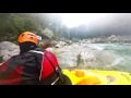 Sucked into a siphon on Soca River - June 2016