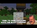 SIMPLE Auto Furnace | Bedrock Guide S3 EP4 | Minecraft Tutorial Survival Lets Play