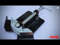 Making a 90 degrees Metal vise clamp for box bar and GI tube vise