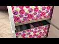 How I Organize & Embellish My Dresser // Konmari Drawer Organization & DIY Dividers