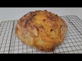 No Knead, Super Easy Cheese Bread