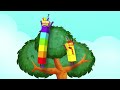 Different Dimensions Shapes and Heroes | Learn to Count - 12345 | @Numberblocks