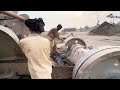 ASMR Giant Jaw Rock Stone Crushing - Soothing Sounds & Powerful Crushing | Heavy Machine in Action.