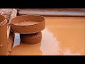 How to make clay soft and easy || (Pottery making process Part 1)