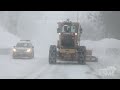 03-04-2023 Soda Springs, CA - Incredible Blizzard Conditions Hit Sierra Again, Crash on I/80