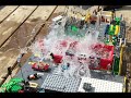 Causing natural disasters in a lego city