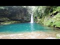 【心身を浄化する自然音１時間】日本一美しい神秘の滝壺「にこ淵」 nature sounds  spiritual waterfall 1hour