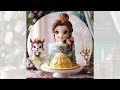 Disney Princess Cake Designs #ai #disneyprincesscake