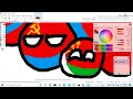 Soviet Union Countryballs Speedart (FIRST COUNTRYBALLS SPEEDART VIDEO)