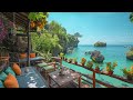 Bossa Nova Beach Cafe Ambience with Relaxing Bossa Nova Music for Stress Relief