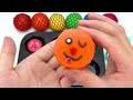 Satisfying Video l How to Make Duck Lollipop Candy with Squishy Balls Playdoh Cutting ASMR