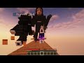 Bộ Tứ Báo Thủ Sinh Tồn 100 Ngày Trong Minecraft 1 Block FROM THE FOG!!