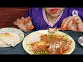 EATING OILY CHICKEN CURRY WITH RUMALI ROTI🔥 CHICKEN MUKBANG🍛 INDIAN FOOD😋 BIG BITES MUKBANG😱ASMR