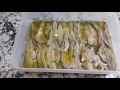 الشطون المخلل أو المرقد وكيفية الاحتفاظ به مدة طويلة les anchois fait maison