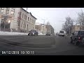 Оторвалось колесо! ПОВЕЗЛО! Брянск ул. Калинина 05/12/2016