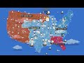 States Battle To Death With No Respawns! - (WorldBox)