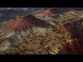 Deserts of Southern Utah in 4K Drone Fly By - 67 minutes of Relaxing and Calming Music