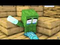 Monster School : Little Mermaid Zombie and Herobrine Rich Greedy - Minecraft Animation