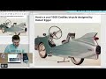 Modeling a Cadillac Bicycle Live in SketchUp
