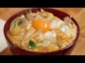 Oyakodon Recipe (Chicken and Egg Bowl Topped with Extra Egg Yolk) | Cooking with Dog
