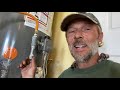 HOW TO INTALL SEDIMENT TRAP ON NATUARAL GAS HOT WATER HEATER