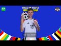 GUESS THE PLAYER: CLUB + NATIONALITY + JERSEY NUMBER - EURO 2024 | Football Quiz Legends