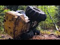 TOP 10 Extreme Dangerous Tree Skidder Operator - Amazing Intelligent Wood Tractor Control Skill