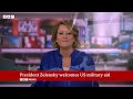 Ukraine’s President Zelensky welcomes US military aid | BBC News