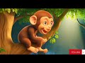 The Great Jungle Council (Fox and Monkey)3d Cartoons Story | CARTOONS FOR KIDS
