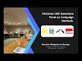 Christian CND at Nuclear Weapons in Europe Event