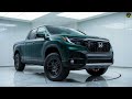 2025 Honda Ridgeline Pickup Unveiled - Finally! Could it be the most powerful pickup?