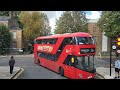 London Bus Route 76 to Waterloo | London Views from Red Bus 4K