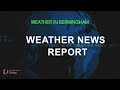 The first video | Weather in Birmingham(UK)