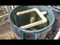 Radial Flow Settling Tank for the 100 Gallon Fish Tank Aquaponics Setup - 230715