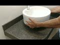 Cómo Hacer una Base de Concreto para Lavabo de Sobreponer (Paso a Paso)