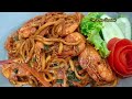 Fried Noodles Special Shrimp / Mie Goreng Special Udang / Mie Aceh